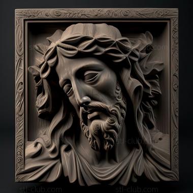 3D model st jesus (STL)